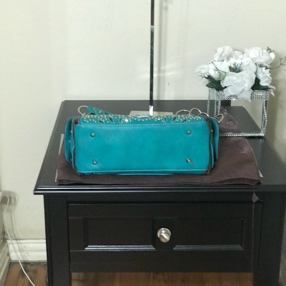 Montana West Beaded Steer Head Concealed Carry - Picture 4 of 6